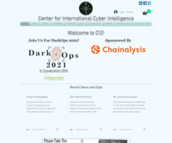 CI2Cyber.org(Cyber Intelligence) Screenshot