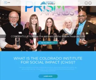 CI4SI.org(Colorado Institute for Social Impact) Screenshot