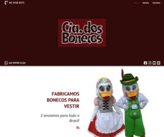 Ciadosbonecos.com.br(Cia dos Bonecos) Screenshot
