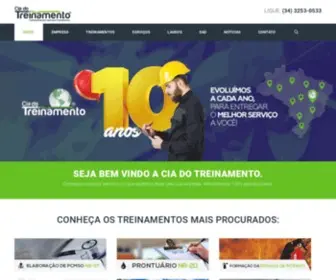 Ciadotreinamento.com.br(Cia do Treinamento) Screenshot