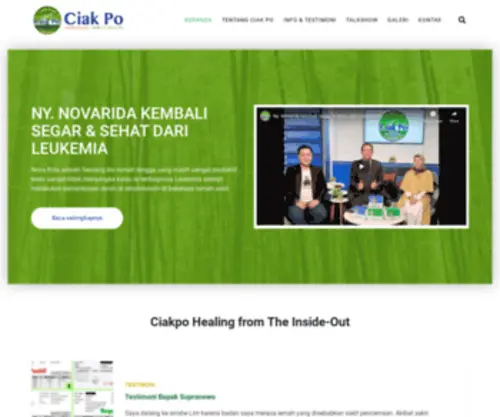 Ciakpo.com(Ciak Po racikan Sinshe Suriady) Screenshot