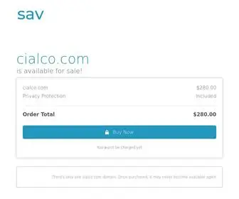 Cialco.com(The premium domain name) Screenshot