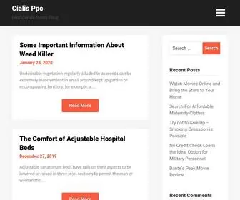 Cialisppc.com(Worldwide News Blog) Screenshot