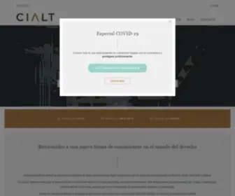 Cialt.com(Cialt Asesores fiscal) Screenshot