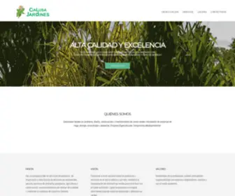 Cialusajardines.com(Grupo Cialusa) Screenshot