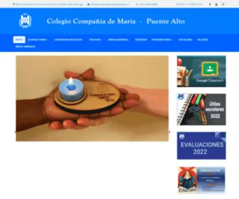 Ciamariapuentealto.cl(Colegio Compañia de Maria de Puente alto) Screenshot