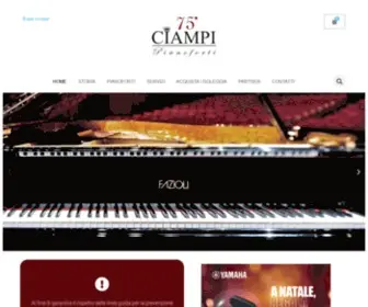 Ciampi.it(Ciampi Pianoforti) Screenshot