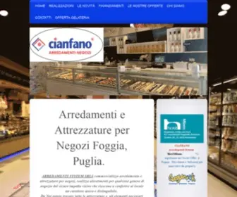 Cianfanosystem.it("Cianfano" Arredamenti Negozi) Screenshot