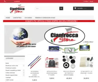 Cianfroccastore.it(Cianfrocca Store) Screenshot