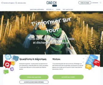 Ciao.ch(Site d'information) Screenshot