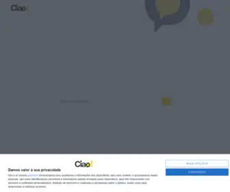Ciao.pt(Ferramenta de Busca para Compras Online) Screenshot