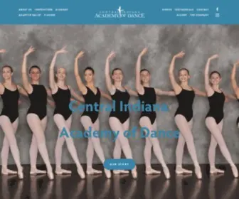 Ciaodance.com(Central Indiana Academy of Dance) Screenshot