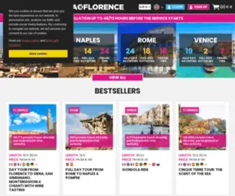 Ciaoflorence.it(Ciaoflorence Tours & Travel) Screenshot
