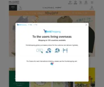 Ciaopanic-TYPY.com(CIAOPANIC TYPY(チャオパニックティピー)公式通販サイト) Screenshot