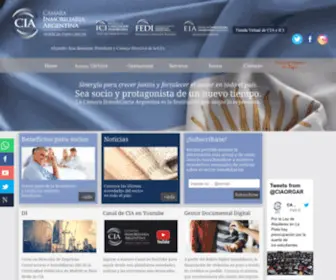 Cia.org.ar(Cámara Inmobiliaria Argentina) Screenshot