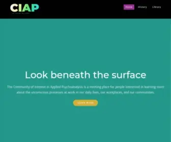 Ciap.ca(Look beneath the surface) Screenshot