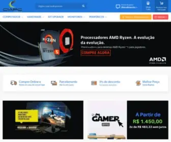 Ciapc.com.br(Loja de Informática na Santa Efigência) Screenshot