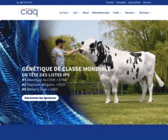 Ciaq.com(Un pilier du paysage agricole québécois) Screenshot