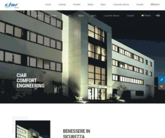 Ciar.it(Ciar comfort engineering) Screenshot