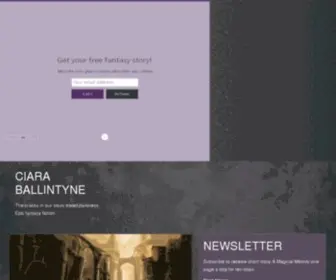 Ciaraballintyne.com(Ciara Ballintyne) Screenshot