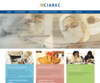 Ciarec.com.ar(Clínica de Internación Aguda en Rehabilitación y Cirugía) Screenshot