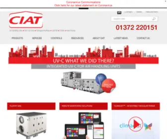 Ciat.uk.com(CIAT UK) Screenshot