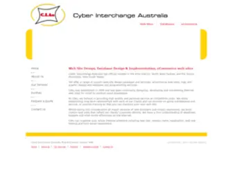 Ciau.com.au(Cyber Interchange Australia) Screenshot