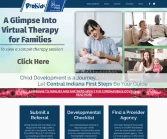 Cibaby.org(ProKids Central Indiana First Steps) Screenshot