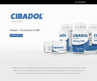 Cibadol.com(All Natural Full Spectrum & THC) Screenshot