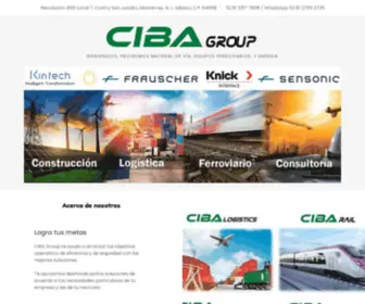 Cibagroup.com.mx(CIBA Group) Screenshot