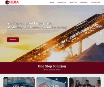 Cibamachinery.com(Ciba Machinery) Screenshot
