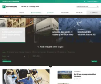 Cib.bnpparibas(BNP Paribas CIB) Screenshot