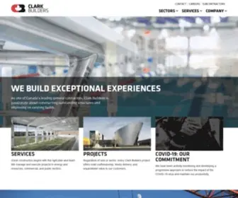 Cib.com(Clark Builders Group of Companies) Screenshot