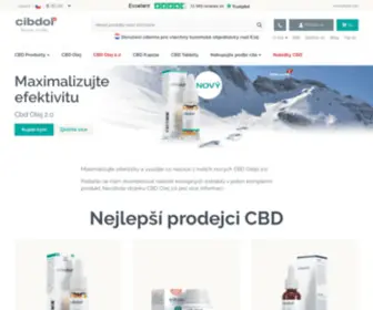 Cibdol.cz(CBD Krémy) Screenshot