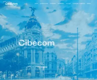 Cibecom.lat(Cumbre Iberoamericana de Comunicación Estratégica) Screenshot