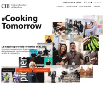 Cib.education(La escuela de cocina de Barcelona) Screenshot