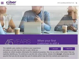 Ciber.com(Ciber Global) Screenshot