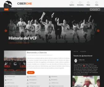 Ciberche.net(La mayor base de datos histórica del Valencia CF) Screenshot