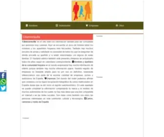 Ciberconsulta.com(Inicio) Screenshot