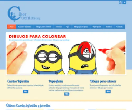 Cibercuentos.org(Juego) Screenshot