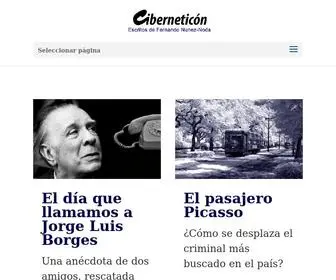 Ciberneticon.com(Ciberneticón) Screenshot