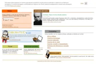 Ciberoteca.com(La Biblioteca virtual más grande del mundo) Screenshot