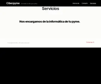 Ciberpyme.cl(Informática & mkt para pymes) Screenshot