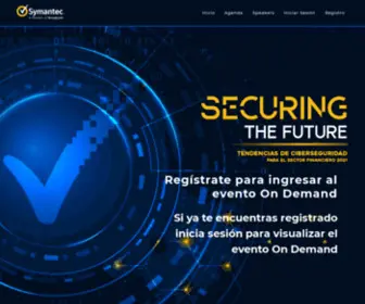 Ciberseguridadfinanciera.com(Symantec) Screenshot