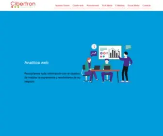 Cibertron.cl(Diseño web profesional) Screenshot