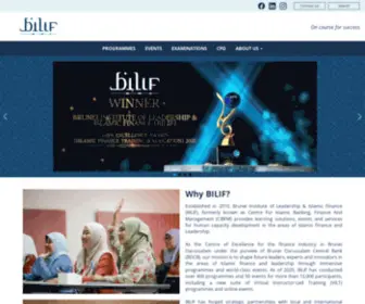 Cibfmbrunei.com(Centre For Islamic Banking) Screenshot