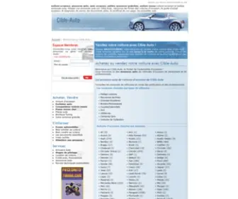 Cible-Auto.com(Voiture occasion) Screenshot