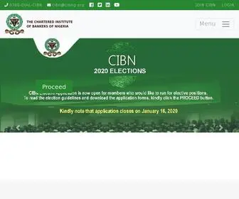 Cibng.org(Chartered Institute of Bankers of Nigeria) Screenshot