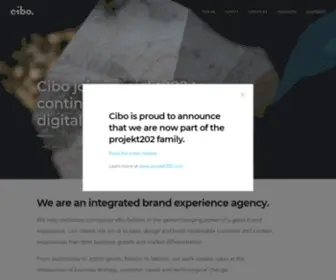 CiboGlobal.com(Creative Design & Brand Experience Marketing Agency San Francisco) Screenshot