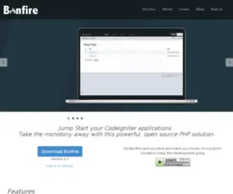 Cibonfire.com(My Bonfire) Screenshot